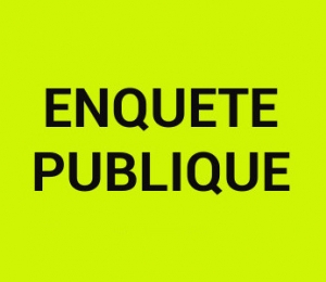 ENQUETE PUBLIQUE